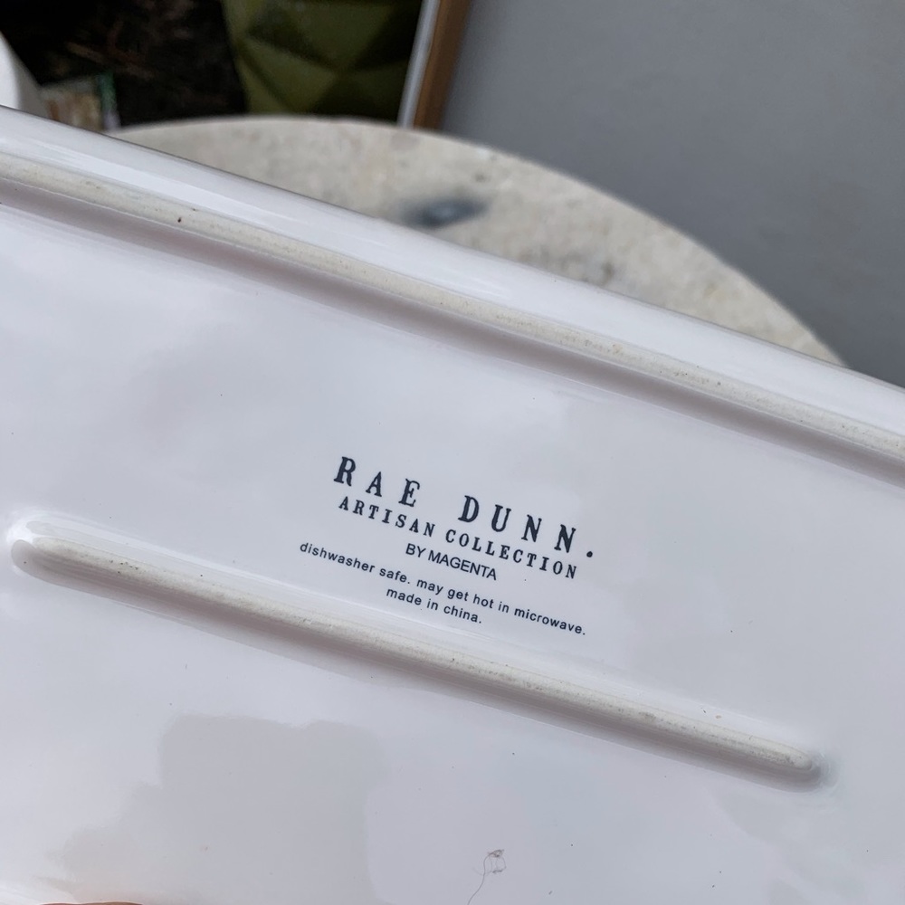 One Rae Dunn Platter - Picture 3 of 7